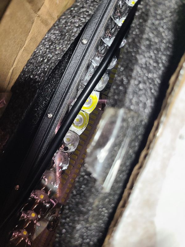 Photo 1 of 22" LED Light Bar Curved DakRide Triple Row 390W Flood Spot Combo Beam Off Road Lights with Rocker Switch Harness Wiring for Trucks ATV UTV Jeep Boat Pickup