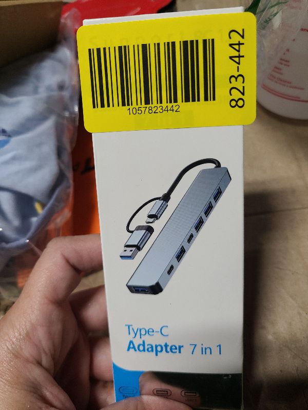 Photo 1 of ?Upgrade? USB C/USB Hub, BERLAT Aluminum 7 in 1 USB C & USB Hub with USB 3.0, USB 2.0 Ports for PC/Laptops/MacBook Pro/Air/iMac/iPad and More Devices