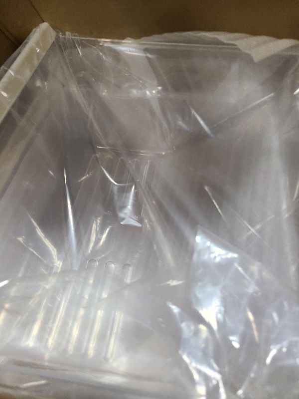 Photo 1 of [2 Pack] Upgraded 2188656 Fridge Crisper Drawer UPPER Humidity Control Drawer & 2188664 Crisper Bin LOWER Refrigerator Drawer Replacement For Kenmore Whirlpool Fridge Drawer Parts WRS325FDAM04 Drawer