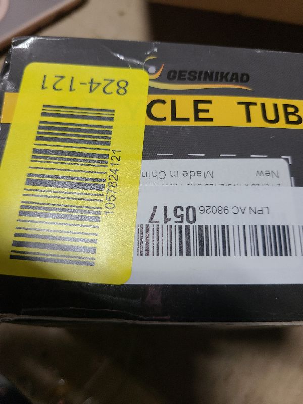 Photo 1 of 2 Pack 26 Inch Bike Tube AV32mm Schrader Valve, 26" Bicycle Tube for 26 x 1.75/1.9/1.95/2.0/2.1/2.125 Bike Tire, Butyl Rubber Inner Tube with 2 Tire Levers for Mountain MTB Bike