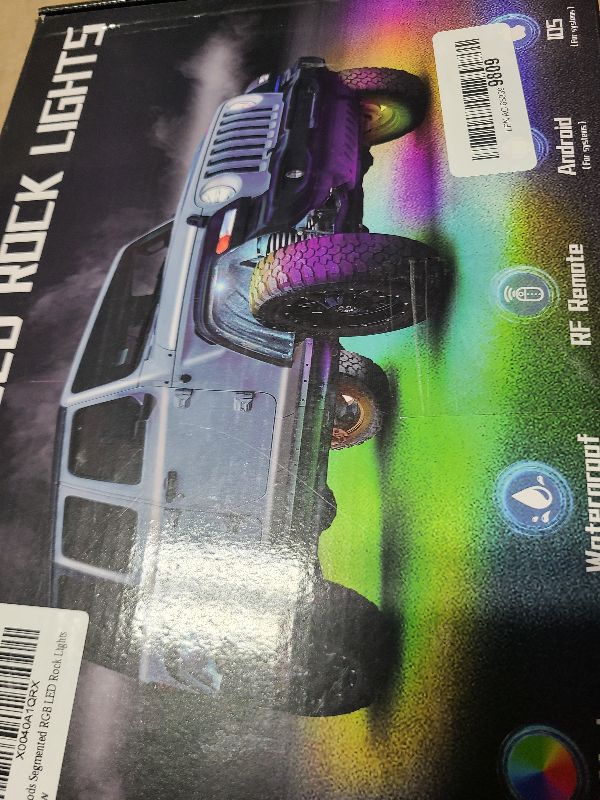 Photo 1 of 12Pods Segmented RGB LED Rock Lights Kit with APP/RF Remote Control, Upgraded Underglow Lights Multi Zone Neon Underbody Light Multi Color 12V Waterproof for Trucks Jeep UTV ATV Golf Cart Offroad SXS