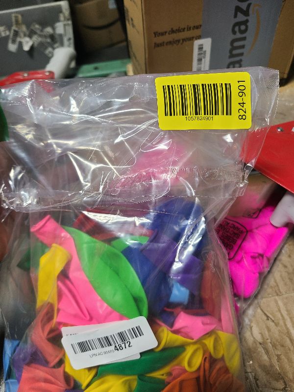 Photo 1 of 100 PCS Balloons, 12 Inch Assorted Colors Balloon & 10 Kinds of Color Balloons, Latex Balloon Bulk for Birthday, Baby Shower, Wedding, Family Party.