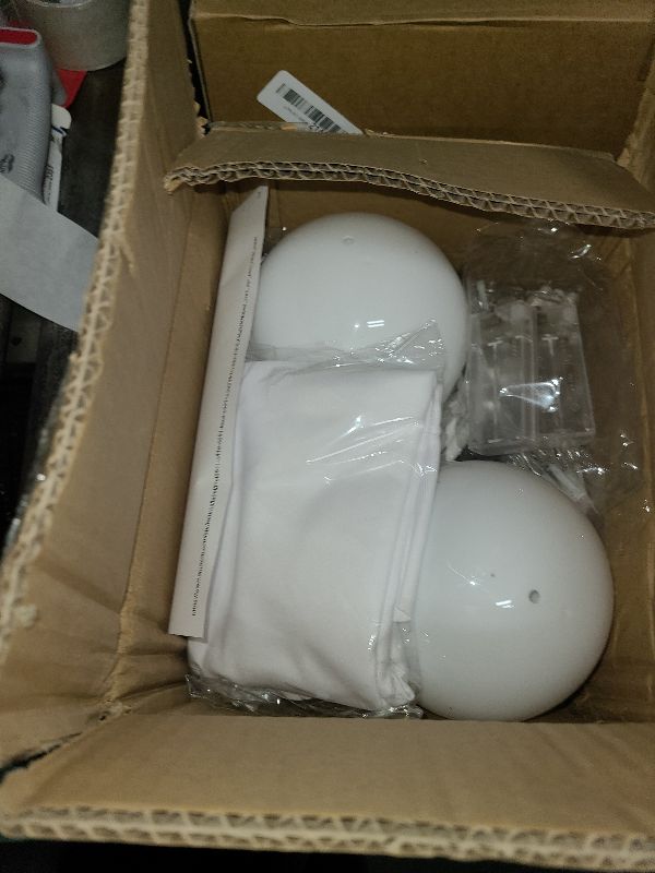 Photo 1 of [Timer] Light Up Halloween Ghost Decorations, Set of 2 DIY Spooky Ghosts Crafts, Scary Ghost for Halloween Decor Indoor Home Mantel Shelf & Tabletop Decor