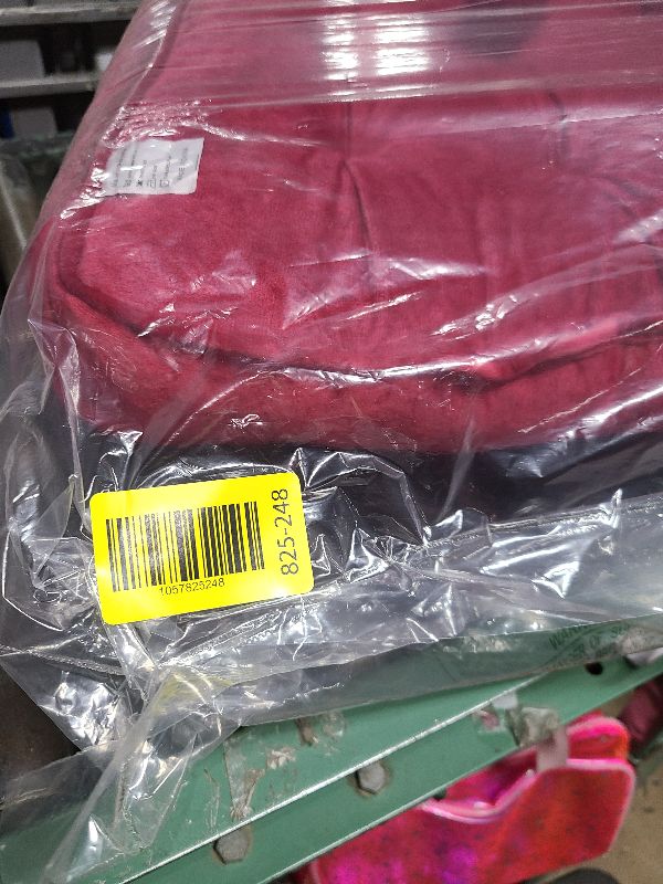 Photo 1 of 1 MIDDLE ONE Floor Pillow Set of 2, Memory Foam Meditation Cushion, Floor Cushions for Adults Sitting, Large Square Seat Cushions for Yoga, Living Room, 20x20 Inch (Burgundy)