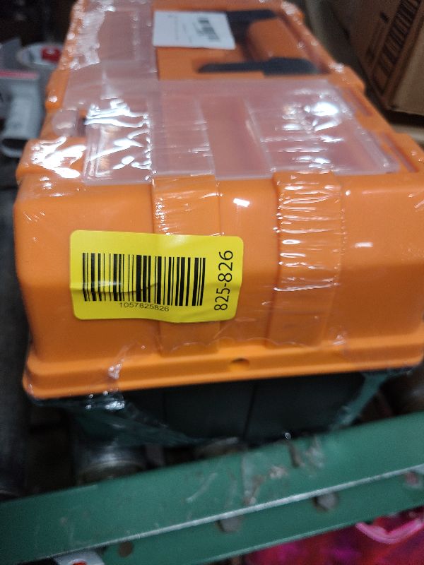 Photo 1 of 17-Inch Three-Layer Plastic Storage Box/Tool Box/Sewing Box Organizer, Multipurpose Organizer and Portable Handled Storage Case for Art Craft and Cosmetic (Style A)