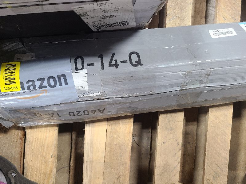 Photo 1 of 14 Inch Queen Bed Frame - Sturdy Platform Bed Frame Metal Bed Frame No Box Spring Needed Heavy Duty Queen Size Bed Frame Easy Assembly Strong Bearing Capacity