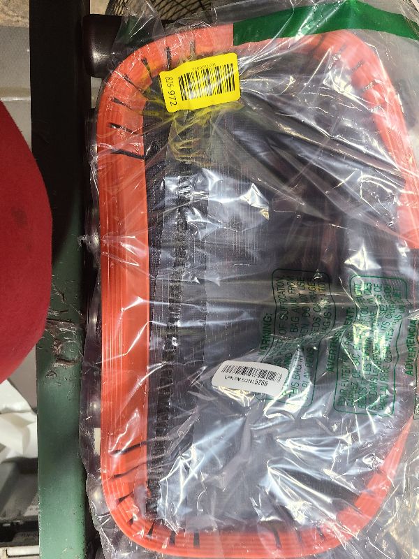 Photo 1 of 17.5" Pool Net, Pool Skimmer Net with Double-Layer Netting Bag, Aluminum Frame, Deep Nylon Net, Large Capacity Pool Cleaning Net, Leaf Skimmer Rake Net for Above Ground & In-ground Pools (No Pole)