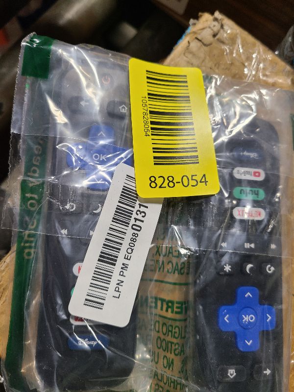 Photo 1 of (Pack of 2) Replacement Remote Control Only for Roku TV, Compatible for TCL Roku/Hisense Roku/Onn Roku/Sharp Roku/Element Roku/Westinghouse Roku/Philips Roku Smart TVs (Not for Roku Stick and Box)
