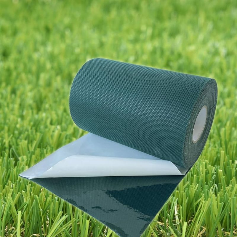 Photo 1 of 12 Inch Artificial Grass Turf Seam Tape with 500g Adhesive for Synthetic Turf Installation Connecting Fake Lawn Carpet 12" x 33ft (30cm x 10m)