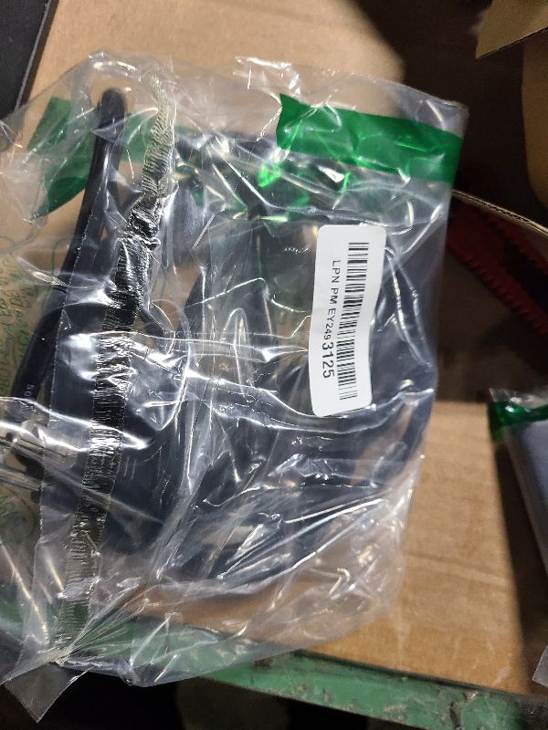 Photo 1 of 16/3 Black Indoor Outdoor Extension Cord 10 Ft Waterproof, Heavy Duty Extension Cord with 3 Prong Grounded Plug,13A 1625W 16AWG SJTW, Flexible Weatherproof Power Cable for Offices, Gardens and Lawns