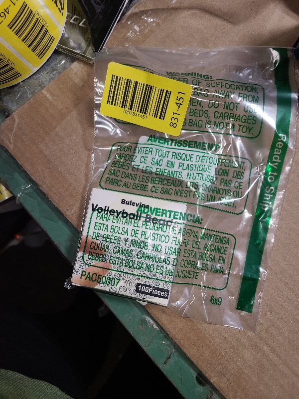 Photo 1 of 100 Pieces Volleyball Beads 9mm/0.35'' Sport Ball Soft Spacer Charms Handmade Polymer Clay for DIY Necklace, Bracelet, Jewelry, Earring, Hair Clip Crafts Making Supplies Decoration Accessories