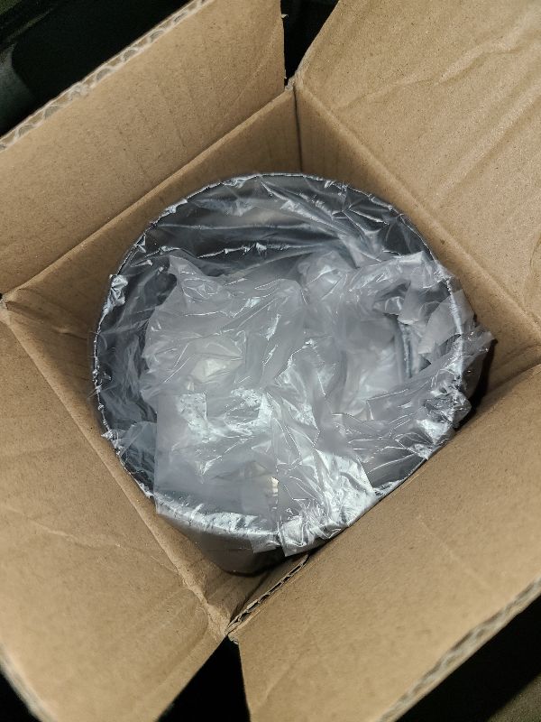 Photo 1 of [Upgraded] Hon&Guan 4 Inch Backdraft Damper Draft Blocker, One-Way Airflow Duct Damper 4 Inch Ducting Insert Backflow Preventer Inline Fan Vent Deflector-Black