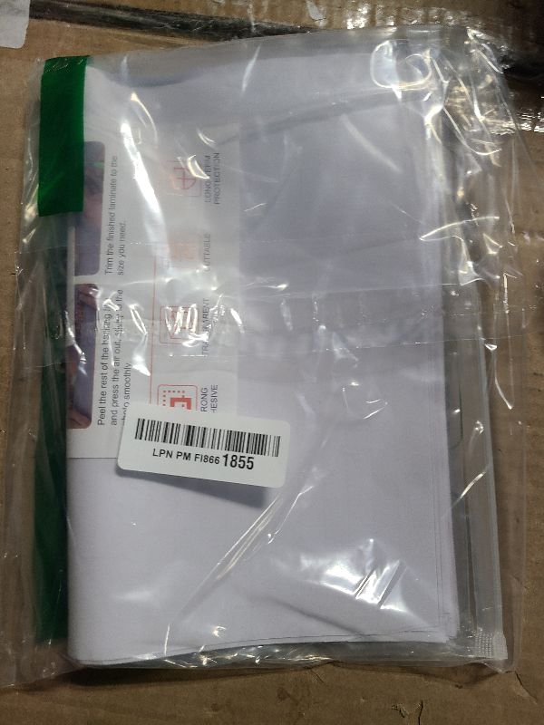 Photo 1 of 20 PCS Self-Adhesive Laminating Sheets, 9 x 12 Inches Self Adhesive Contact Paper, No Heat No Machine Needed Self Sealing Laminate Sheets