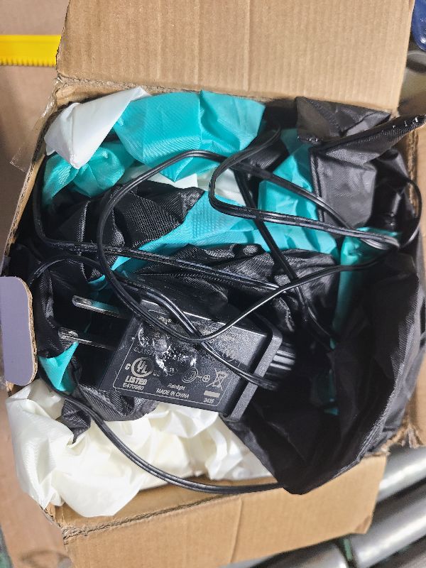 Photo 1 of 12Ft Giant Halloween Inflatables Spider Built-in 7-Color-Shifting Eyes & 3-Effect-Flashing Belly, Large Halloween Decorations Outdoor Huge Blow Up Yard Decorations Blowups for Holiday- 1PCS?Cyan?