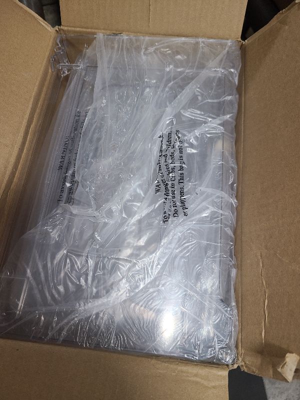 Photo 1 of 1 Pack 2-Tier Bathroom Organizers and Storage, Clear Under Sink Organizer Vanity Countertop Storage Pantry Organizers, Pull-Out Cabinet Organizer With Track For Bathroom, Kitchen, Pantry