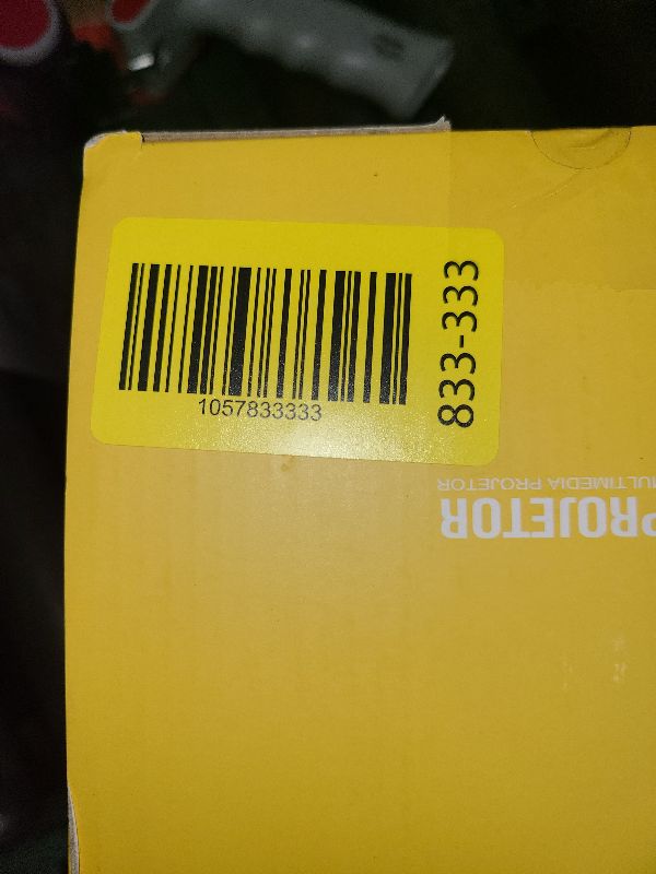 Photo 1 of ?Electric Focus?Projector with WiFi 6 and Bluetooth 5.0, Mini Portable Native 720P with 4K Support, Smart Proyector Built in Android 14, Auto Vertical Keystone, Home Movie Projectors for Outdoor