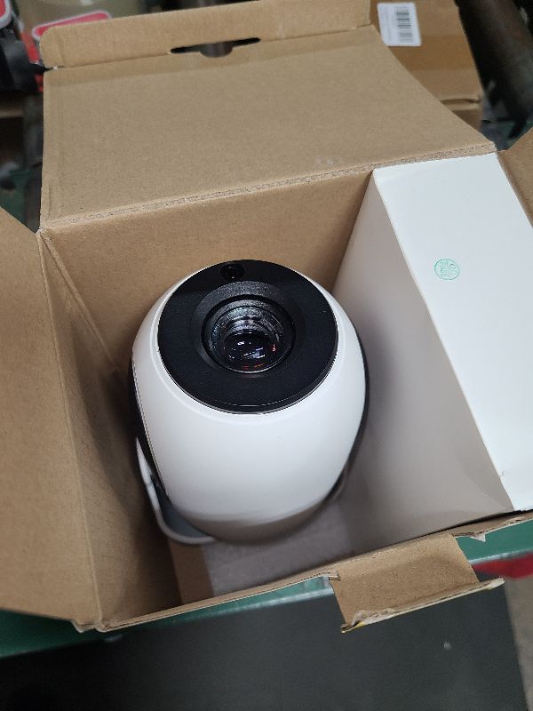 Photo 1 of ?Electric Focus?Projector with WiFi 6 and Bluetooth 5.0, Mini Portable Native 720P with 4K Support, Smart Proyector Built in Android 14, Auto Vertical Keystone, Home Movie Projectors for Outdoor