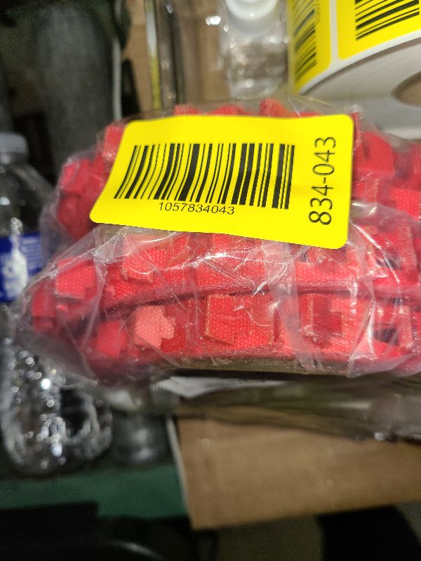 Photo 1 of 10FT Adjustable V Belt 5 / 8", Type B 10 Feet Power Twist V - Belt, Link Belt 5 / 8 Inch for Latches and Woodworking Tool ( Red )