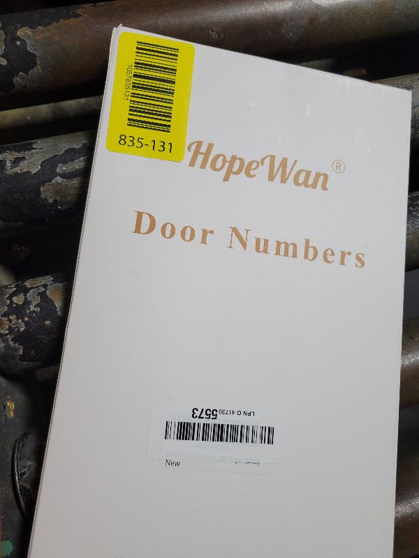 Photo 1 of 3 Inch House Numbers Stickers Black for Mailbox Apartment Hotel Office Room Door Address Sign Home Business Decoration Project. (Black)