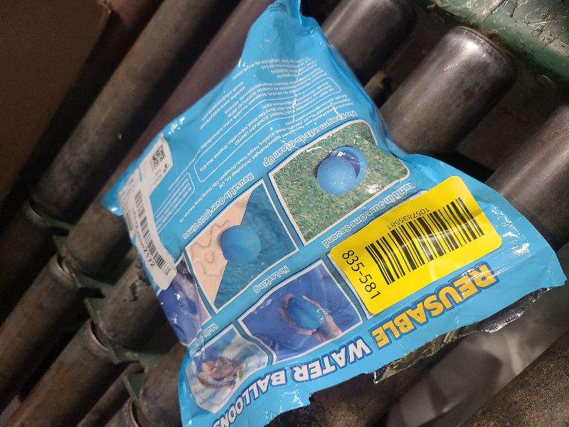 Photo 1 of 16Pcs Reusable Water Balloons for Kids, Pool Beach Water Toys for Boys and Girls, Summer Toy for Outdoor Games