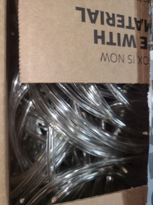 Photo 1 of 2 Pack Solar Garden Light, 200 LED Outdoor Light Waterproof with 8 Modes, Rope Lights,Fairy Tree Rope Lights for Christmas Patio Garden Tree Wedding and Holiday Decor Multicolor