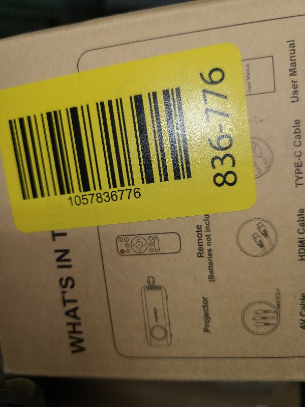 Photo 1 of 15000 Lumens Outdoor Movie Projector - Native 1080P HD Portable Projector with WiFi 6/Bluetooth 5.2, Compatible with iPhone, Android, Fire Stick, PS5, Xbox(USB-C Cable) ±15° Keystone