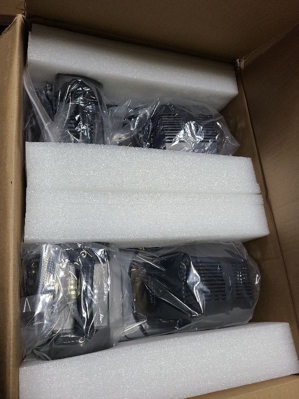 Photo 1 of 150W LED Moving Head Light DJ Lights Stage Lighting with Beam GOBO 18 Face Roto Prism Super Bright DMX Sound Activated Stage Light for Wedding Church (2 Pack)