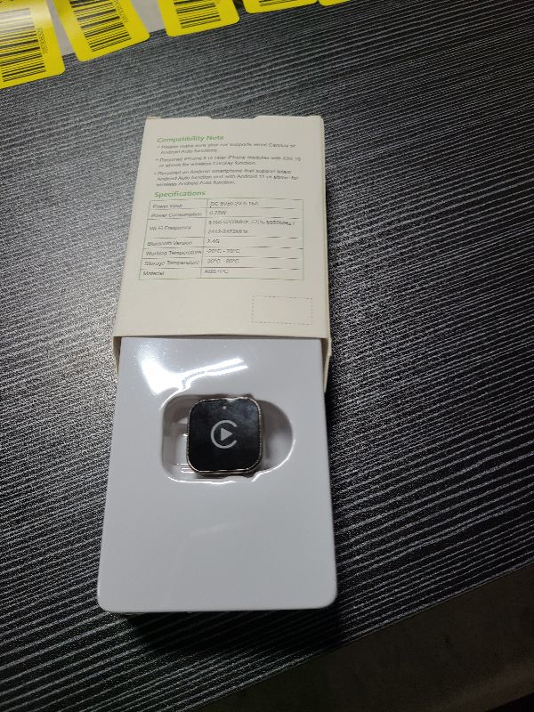 Photo 1 of 2026 New Wireless CarPlay Adapter for Apple iPhone ?Android Small Size, Plug and Play, Fast and Stable Connection Carplay Adapter for CarPlay?Android
