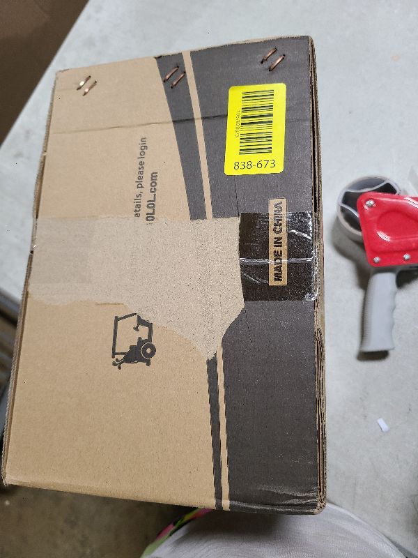 Photo 1 of 10L0L Deluxe Golf Cart Light Kit for EZGO TXT 1996-2013 12V-48V, Headlight Taillight with RGB Daytime Running Lamp Low High Beam Turn Signal Brake Pad Hazard Light