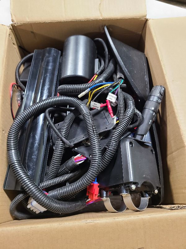 Photo 1 of 10L0L Deluxe Golf Cart Light Kit for EZGO TXT 1996-2013 12V-48V, Headlight Taillight with RGB Daytime Running Lamp Low High Beam Turn Signal Brake Pad Hazard Light