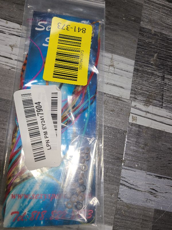 Photo 1 of 20 Real Feathers Hair Extension Kit - Assorted Colors, Long Natural Thin Feathers, 7”-13” Length, 100% Real Rooster Feathers