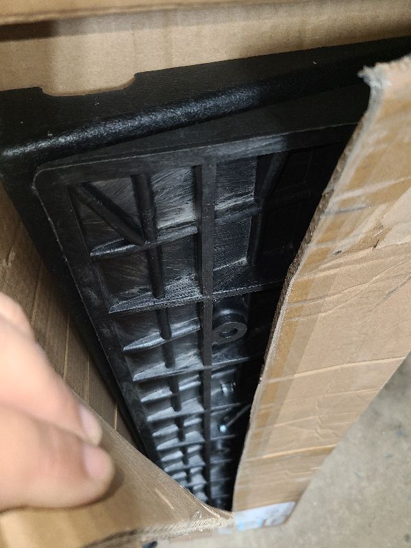 Photo 1 of 2 Pcs 2" Rise Rubber Curb Ramp Threshold Ramps,2" H 38.5" L 9.5" W.Heavy Loading 3 Tons(6600 LB) Capacity,Car Slope for Driveway Dock Bike Vehicle Warehouse Motorcycle. (2" H)