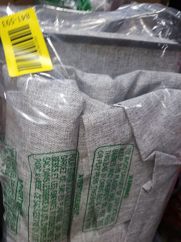 Photo 1 of 100% Blackout Shield Linen Blackout Curtains for Bedroom 90 Inches Long, Back Tab/Rod Pocket Living Room Drapes, Thermal Insulated Blackout Curtains 2 Panels Set, 50" W x 90" L, Grey