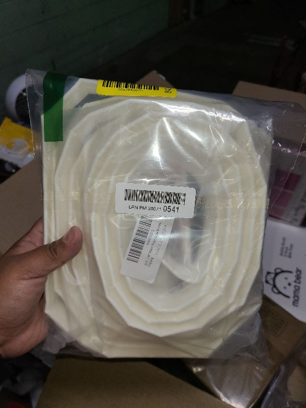 Photo 1 of 196” Wedge-Shape Foam Window Weather Stripping Door Seal Strip,Soundproofing Frame Winter Insulation Tape for Exterior Front Door,Noise Cancelling Window Inserts,Door Gap Filler Light Blocker,White