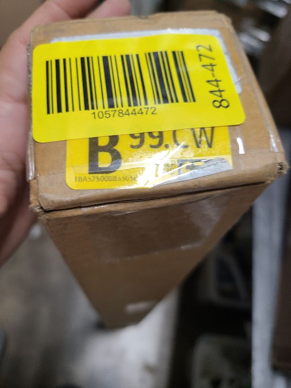 Photo 1 of 1 Inch Blackout Curtain Rods for Windows Patio, Adjustable Room Divider Curtain Rod Wall Mount & Ceiling Mount for Indoor & Outdoor, Black, 72" to 144"