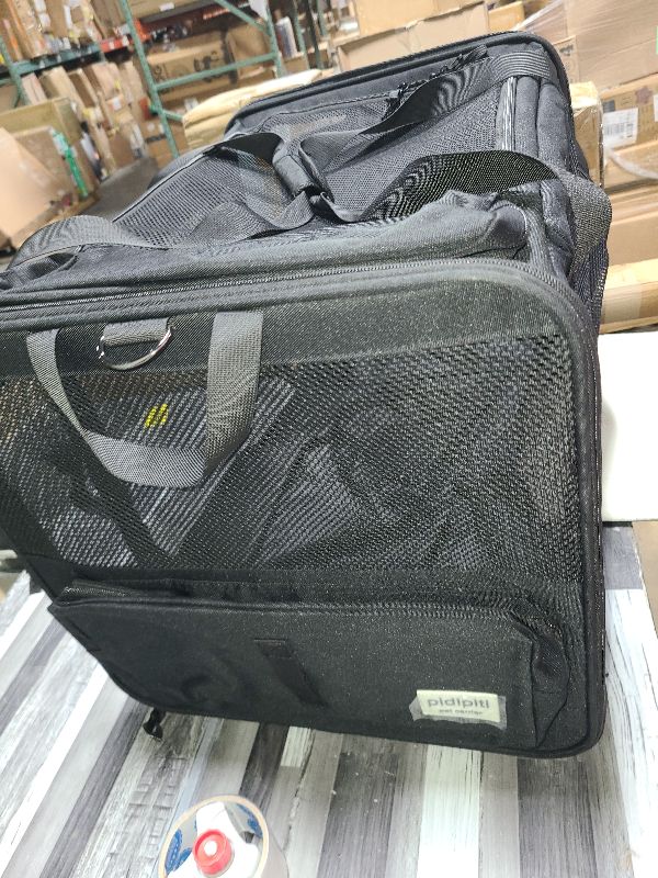 Photo 1 of 19" x 13" x 9" Expandable Pet Carrier TSA Approved for Small Dogs, Puppies, Cats up to 10 lbs Weight and 18" Length - for Southwest