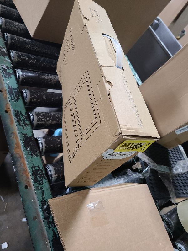 Photo 1 of 11.5" Portable DVD Player with 9.5" Swivel Screen, 5-Hours Rechargeable Battery,Car DVD Player for Kids,Support CD/DVD/SD Card/USB,Regions Free,Dual Speakers,Black