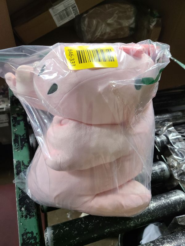 Photo 1 of 22" 3.5 lbs Weighted Dino Stuffed Toys, Cute Animals Plushie Dolls Pillow Gifts for Kids Adults (Pink)