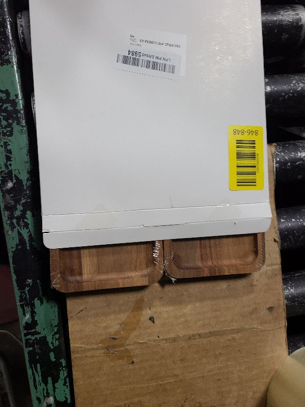 Photo 1 of 2 Pack Solid Wood Serving Platters and Trays of Natural Wood with Edge,Rectangular Avoid Sliding and Spilling Food (Rectangular Acacia Wood Platters 2pcs)