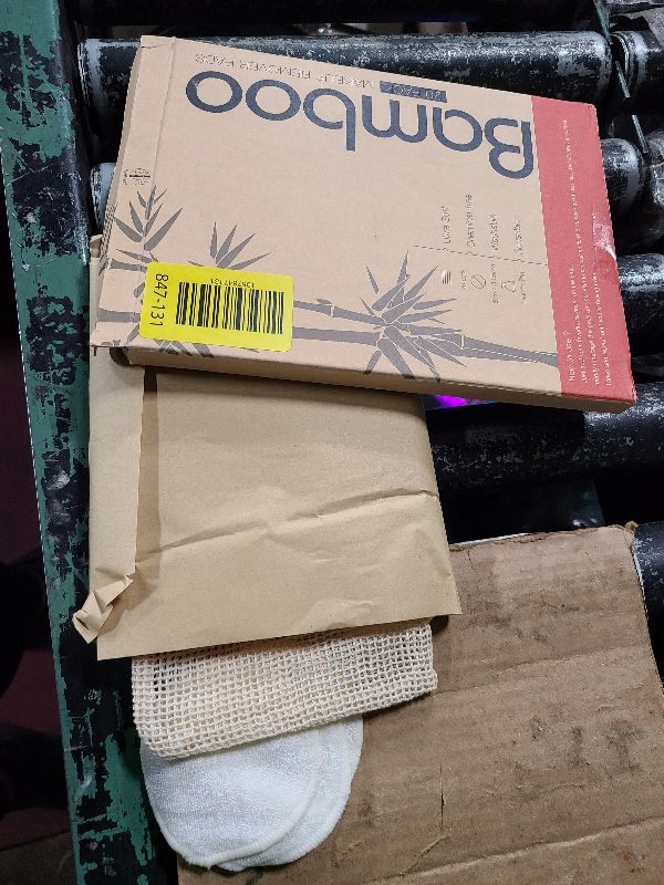 Photo 1 of 20 Packs Organic Reusable Makeup Remover Pads, Washable Bamboo Cotton Rounds for All Skin Types with Cotton Laundry Bag