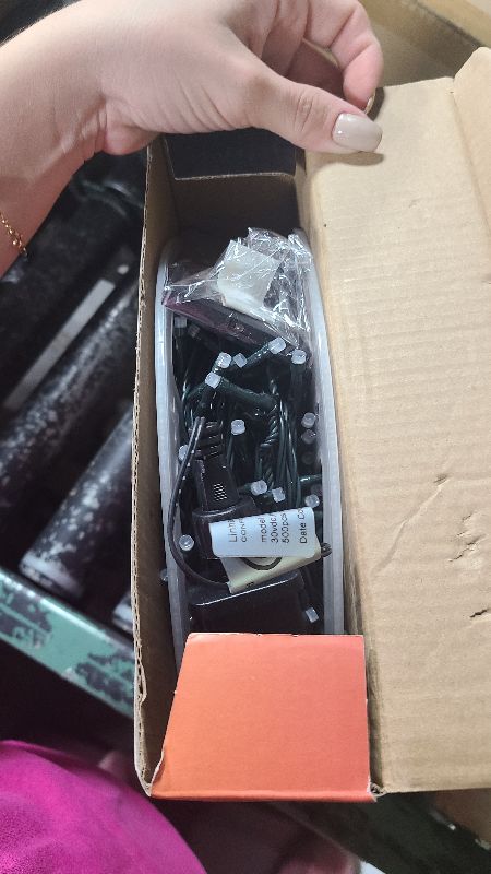 Photo 1 of 164 FT 500 LED Christmas String Lights, Waterproof RGB String Lights with Remote Control& Timer Function, 24 Colors Changing Fairy Lights for Indoor Outdoor Room Wall Christmas Tree Party Decoration