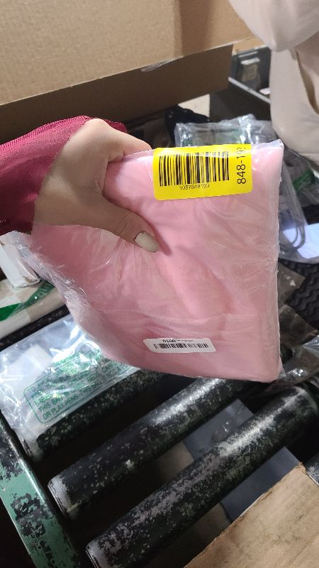 Photo 1 of 10x10ft Baby Pink Tulle Backdrop Curtain for Parites, Sheer Backdrop Curtains for Wedding Baby Shower Birthday Party Photo Shoot Decorations