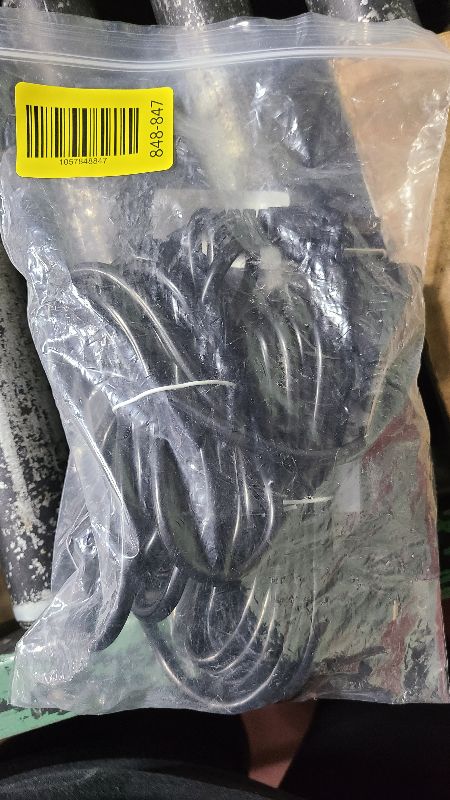 Photo 1 of 16/3 Indoor Extension Cord 15 FT 2 Pack, Black Extension Cord Flexible & Durable, 3 Prong Power Cable, Suitable for Home and Office, 13 Amp 1625 Watt 125VAC 16AWG, ETL Listed