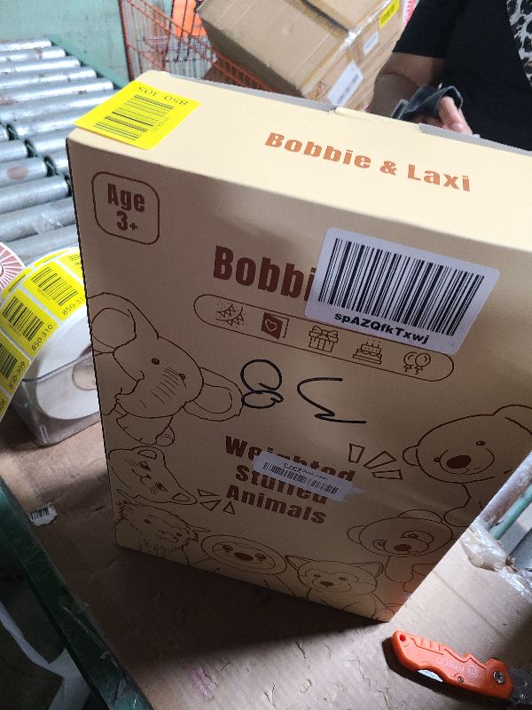 Photo 1 of 22" & 4.5 lbs Highland Cow Weighted Stuffed Animal, Cuddly & Soft Kids' Plush Toy Pillows for Companion, Large Plushies with Removable Ceramsite Bag, Gifts for Adults, Kids, Boys and Girl