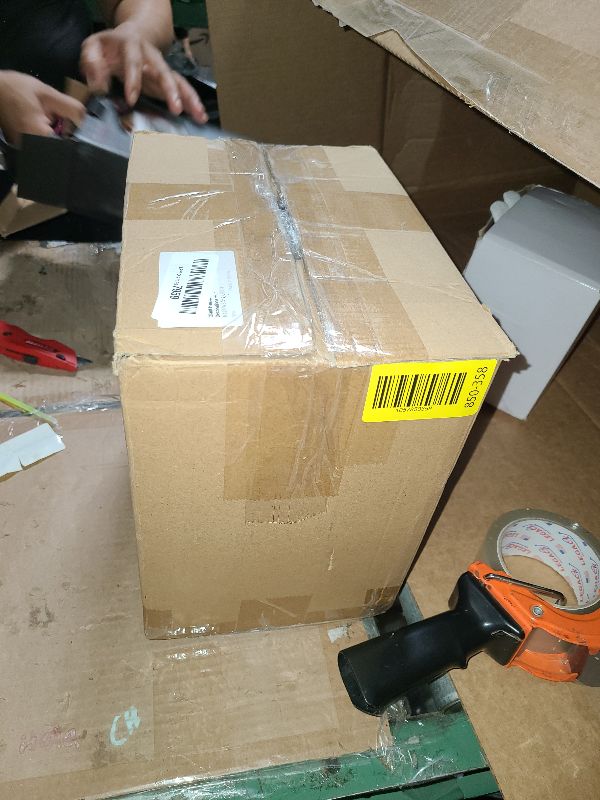 Photo 1 of 12 FT Giant Halloween Inflatables Witch Outdoor Decorations with LED Lights,Scary Witch Holds I Smell Children Banner Blow Up Halloween Decorations Outdoor Yard Garden Lawn Home with Stakes Tether