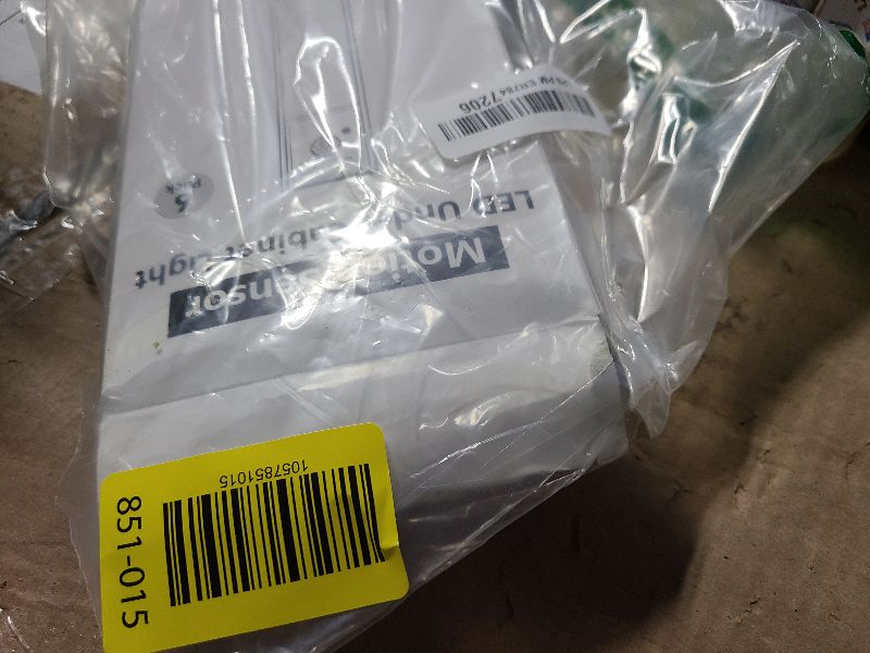 Photo 1 of 12" Ultra-Thin Under Cabinet Lighting Wireless, Aluminum Alloy Under Counter Lights for Kitchen, 3-Color-Temps Magnetic Closet Lights, Rechargeable Motion Sensor Light Indoor (6 Pack, Silver)