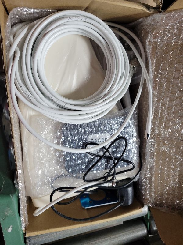 Photo 1 of 2025 Latest AT&T Signal Booster AT&T Cell Phone Signal Booster T Mobile Cell Booster for 5G 4G LTE on Band 12/17 AT&T Cell Booster AT&T Cell Phone Booster ATT Extender Boost Call/Data Black