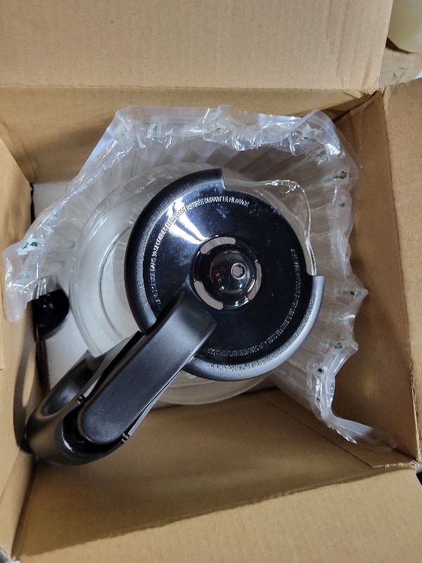 Photo 1 of 12-Cup Replacement Coffee Carafe Compatible with Mr. Coffee Coffee maker Pot, Replace Part# PLD12 PLD12-RB Series, Black Handle