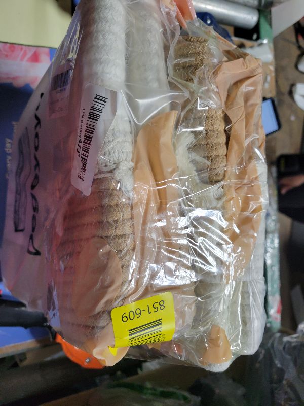 Photo 1 of 2 Pack Storage Basket for Shelves, Boho Cotton Rope Storage Bins with Heavy Tassel, Shelf Baskets Large Woven Baskets for Organizing, Cube Organizer Bins, Baby Laundry Basket for Clothes, Toys, Pets