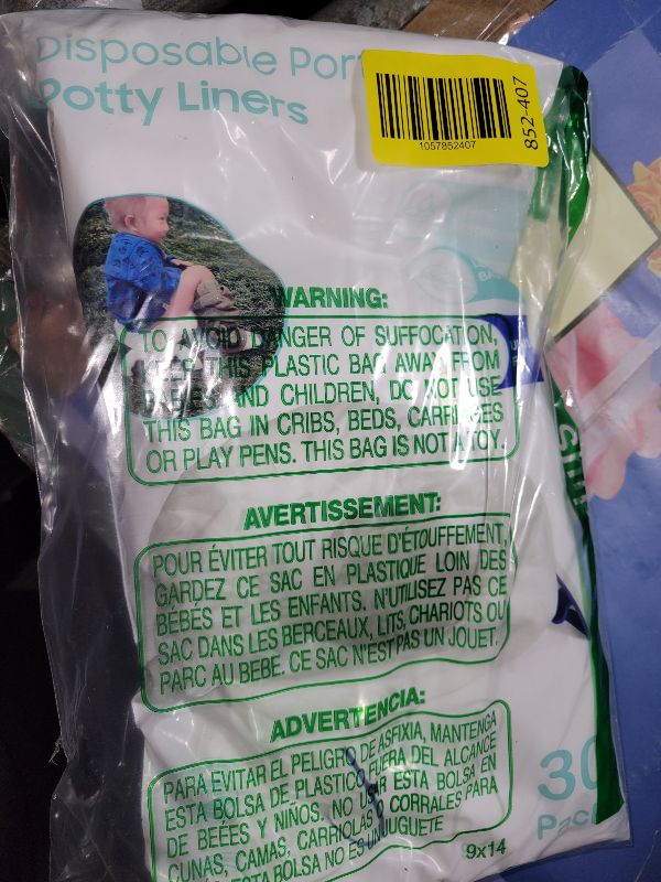 Photo 1 of [30 Counts] Disposable Potty Liners Compatible with OXO Tot 2-in-1 Go Potty, Potty Refill Bags for Toddler Travel, Universal Potty Bags Fit Most Potty Chairs and Travel Potty